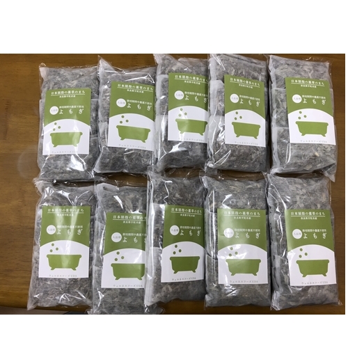 よもぎ 入浴剤 50包 (1袋 5包入×10個) / ウェルネスフーズ UDA ふるさと納税 無添加 有機栽培 おすすめ リラックス ストレス解消 ボディケア 肌荒れ 改善 疲労回復 送料無料 奈良 宇陀