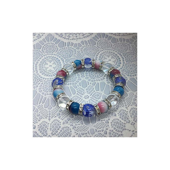 天然石パワーストーンプレスレット（4） アクセサリー ブレスレット 