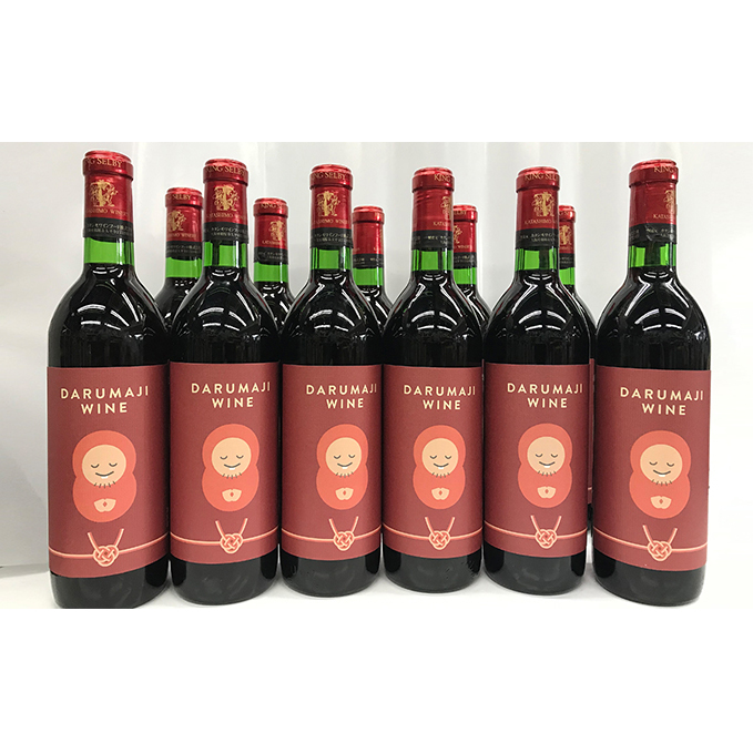 達磨寺ワイン赤×12本＜辛口＞ 赤ワイン お酒 