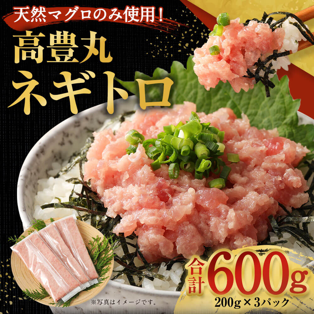 tk002高豊丸ネギトロ600g 天然 鮪 マグロ 高知 まぐろたたき