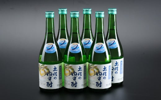 ok010深層水 土佐のゆず酎720ml×6本