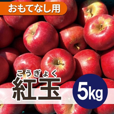 【25年11月出荷予定】 紅玉 約5kg おもてなし用【配送不可地域：離島・沖縄】【1612074】