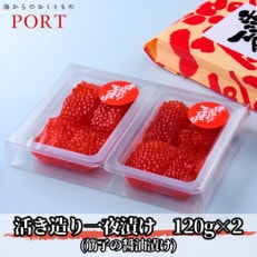 ポートの活き造り一夜漬け 240g(120g×2パック)【配送不可地域:離島】【1557968】