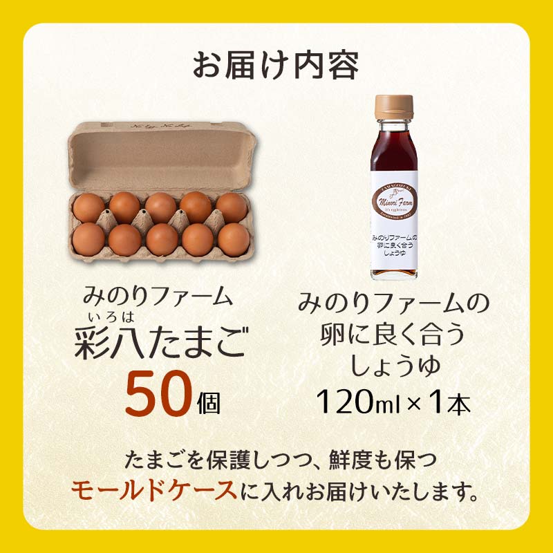 みのりファーム】おいしいたまご「彩八（いろは）」と卵に良く