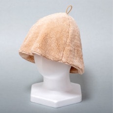 思わず頬ずりしたくなるサウナハット　ベージュ【1412696】