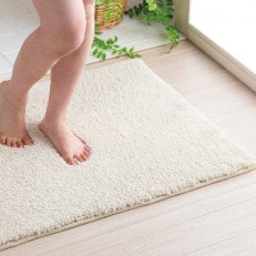 思わず頬ずりしたくなるバスマット プレミアム60×90cm　ベージュ【1255591】