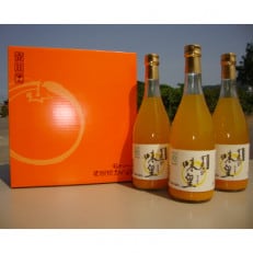有田みかんの味皇720ml×3本(九度山町)【1224028】