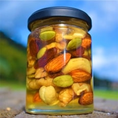 ナッツの蜂蜜漬【峠の彩】熊野古道 峠の蜂蜜×ナッツ【1108943】