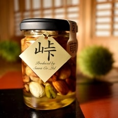 ナッツの蜂蜜漬【峠プレミアム 萌(MOE)】~熊野古道 峠の蜂蜜×ナッツ【1139214】