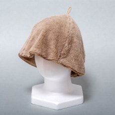 思わず頬ずりしたくなるサウナハット　ライトブラウン【1412694】