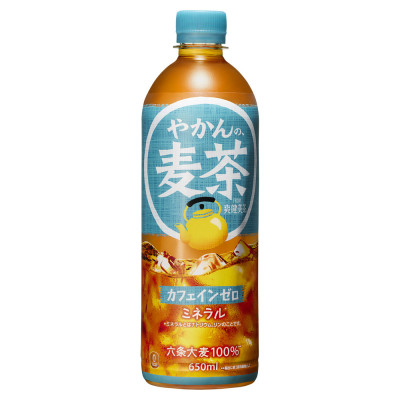 やかんの麦茶from爽健美茶 650mlPET×24本【1427010】