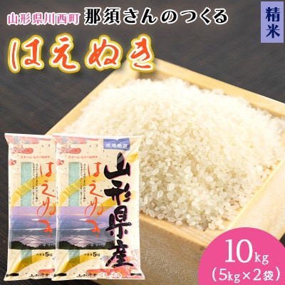 【令和7年産】山形県産【はえぬき】精米 10kg(5kg×2袋)【1672669】