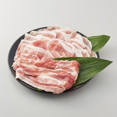 【農場直送】千葉県産三元豚 元気豚 切り落しとバラしゃぶしゃぶ用精肉セット 3kg【配送不可地域:離島・沖縄】【1030423】