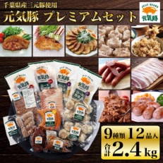 元気豚 プレミアムセット(9種類12品入) お中元やお歳暮など、贈答品にもおすすめ!【配送不可地域:離島・沖縄】【1407661】