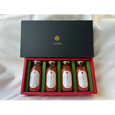 伊藤農園 無添加 ミニとまとジュース 180ml(4本)【1654435】