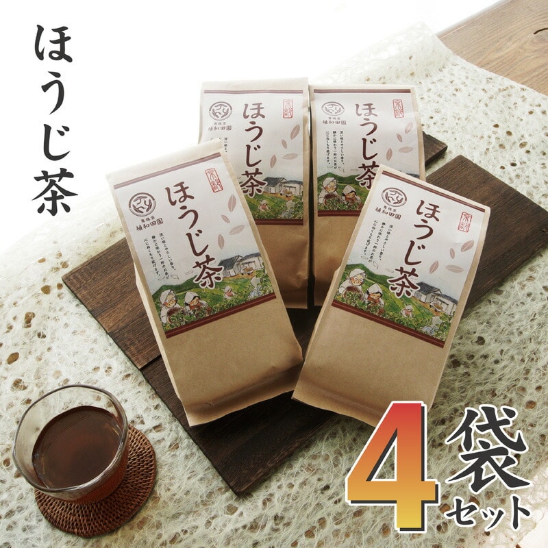 京都舞鶴の焙じ茶 4袋セット ギフト プレゼント