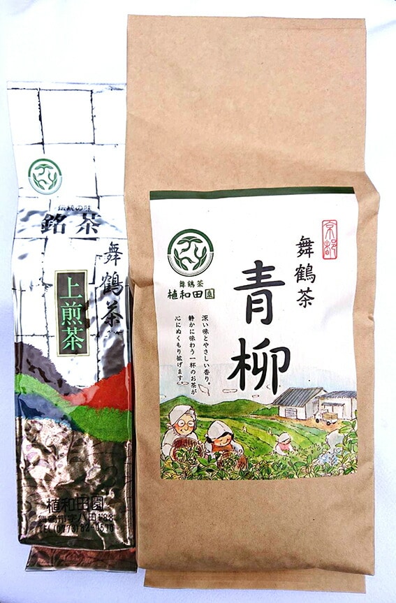京都舞鶴茶 2種 家庭用 煎茶・青柳 : 600g 日本茶 緑茶 煎茶 せん茶 お茶 青柳 自宅用 舞鶴茶 京都 舞鶴 農家直送