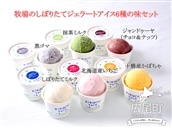 放牧牛のしぼりたてミルクアイス6種の味セット