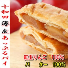 十和田〈薄皮〉あっぷるパイ 4個入れ【配送不可地域:離島】【1300208】