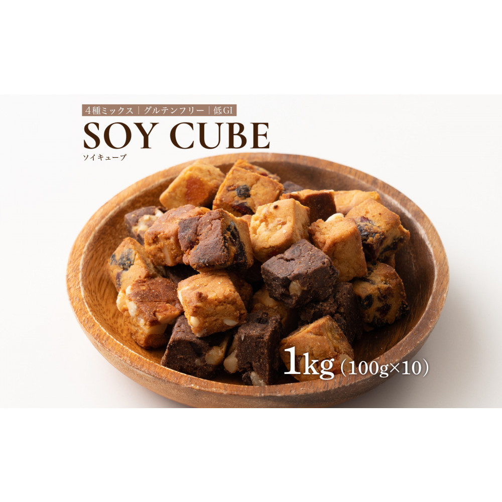 ソイキューブ 4種ミックス 1kg(100g×10袋)