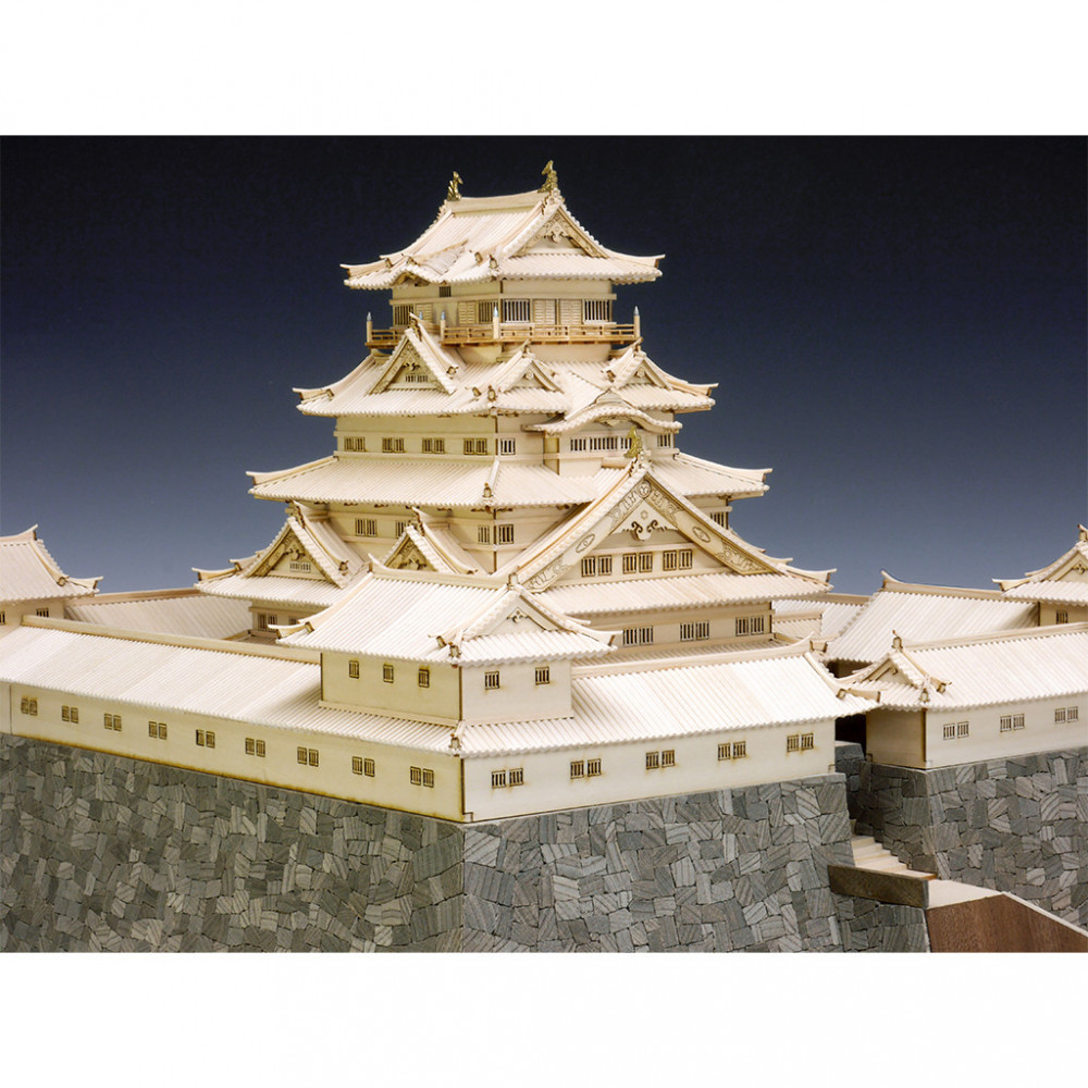 ウッディジョー　1/150　駿府城　木製模型キット
