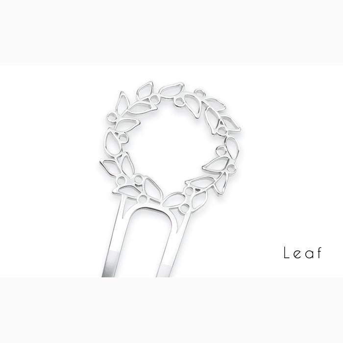 まるでジュエリー☆かんざし　リース　Leaf