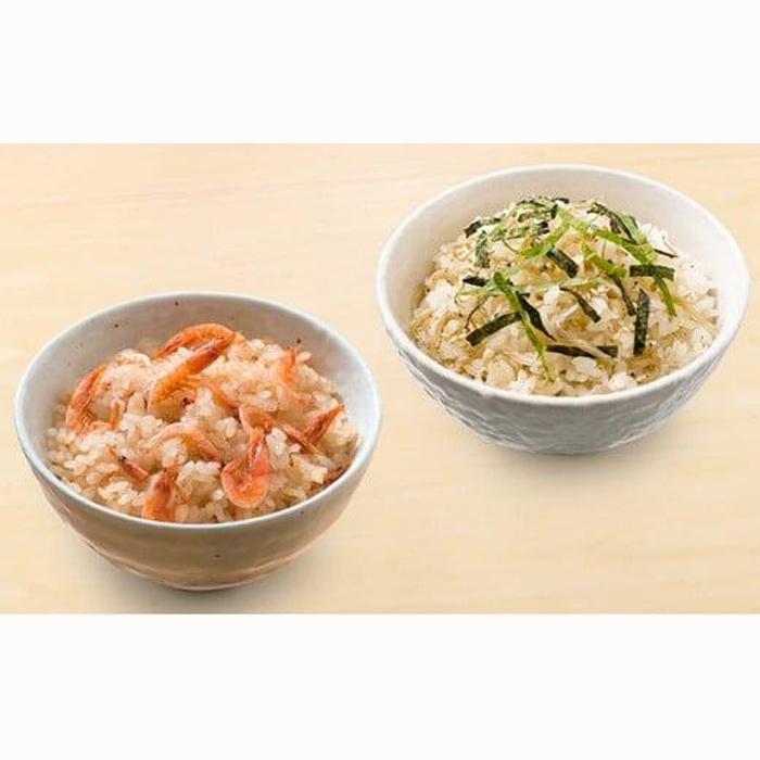 静岡炊き込みご飯の素セット（桜えび、しらす各４パック） 海の幸◇