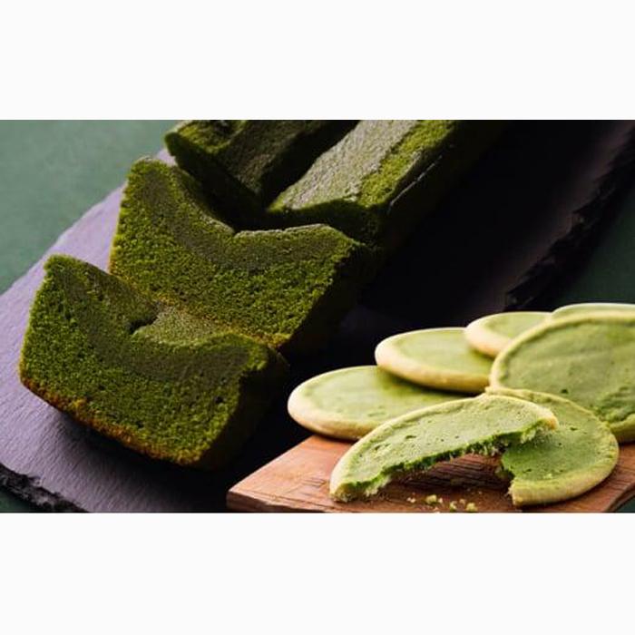 深濃抹茶パウンドケーキ・抹茶生チョコサブレセット【配送不可:離島】◇