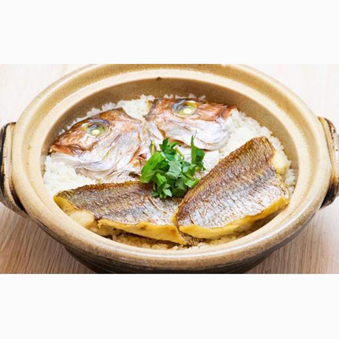 「駿河湾産天然真鯛1匹使用」鯛めしセット【なすび総本店】【配送不可:北海道・沖縄・離島】■
