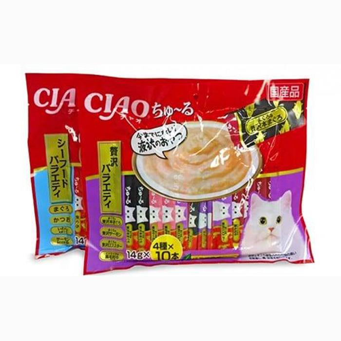 いなば ちゅ～る こだわりセット 80本 焼きかつお 10本 セット CIAO チャオ ちゅーる キャットフード かつお カツオ 鰹 猫 ねこ おやつ ペットフード ペット用品 ペット 静岡県 静岡◆