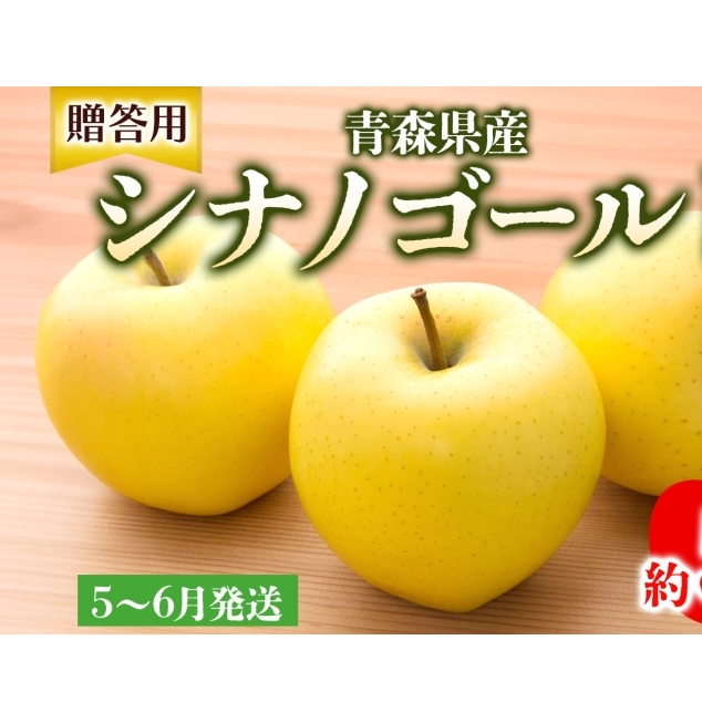 贈答用 シナノゴールド 約5kg りんご リンゴ 青森 林檎 果物 フルーツ くだもの お取り寄せ 贈り物 プレゼント 産地直送 送料無料 青森県 西目屋村 お届け:5月下旬から随時お届け