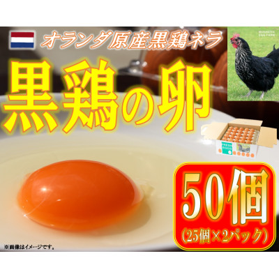 水野谷鶏卵店 黒鶏の卵 50個入り(Mサイズ)【配送不可地域:離島・沖縄】【1503069】