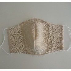 丹後ちりめん シルクマスク(シルクレース)【1221015】