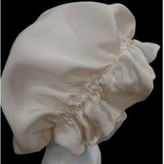 シルクナイトキャップ　丹後シルク100%でヘアケア　髪と肌にやさしい絹100%の寝具　京都与謝野より【1376844】