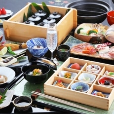 高級旅館【悠湯里庵】にご招待!宿泊料理を食体験◇悠湯里会席とご入浴のセットプラン 2名様の招待券【1026842】