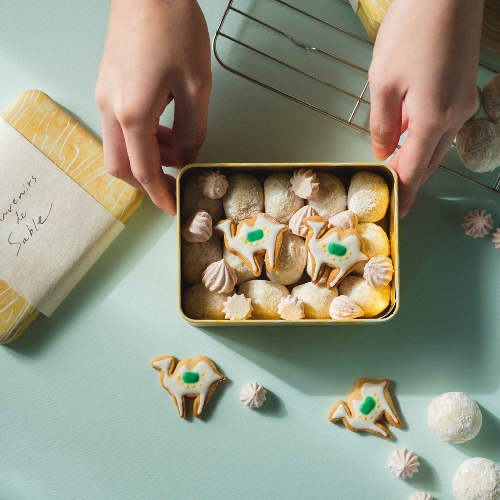 らくだ菓子店 サブレ缶 2個セット