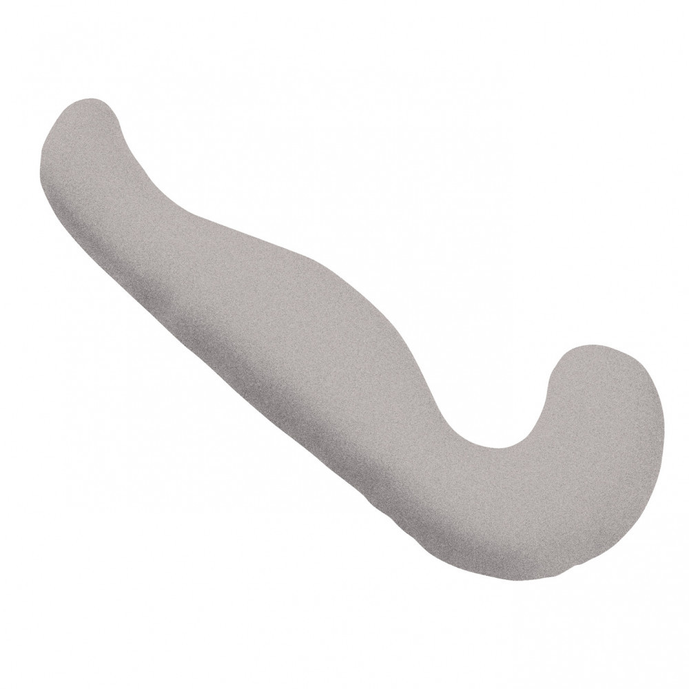 プレミアム気持ちいい抱きまくら シルバーグレー