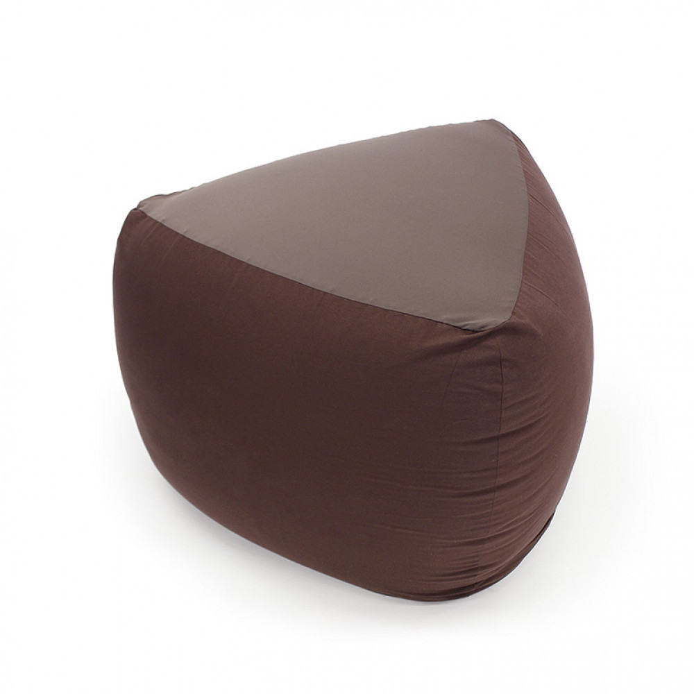 三角フィットソファ ブラウン