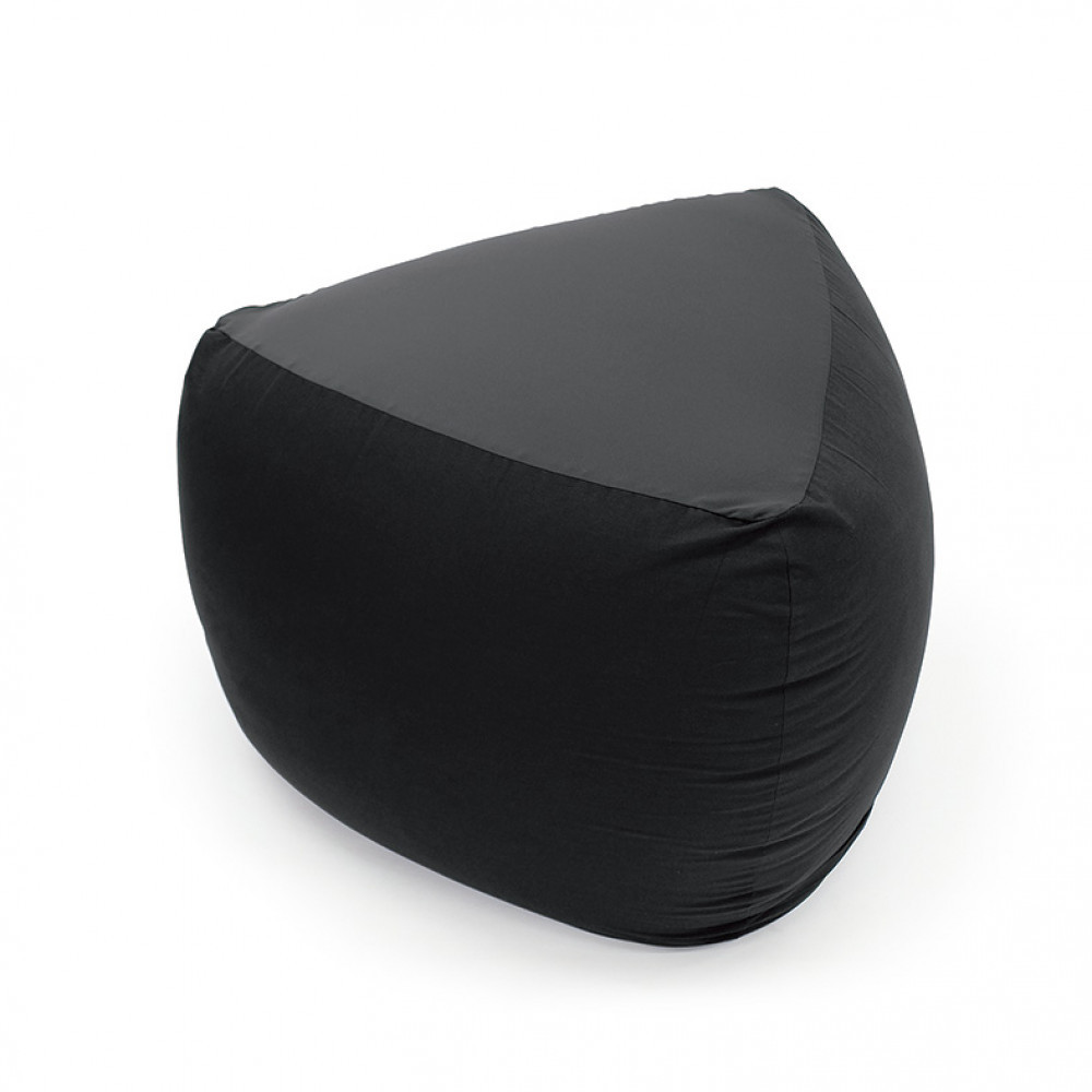 三角フィットソファ ブラック