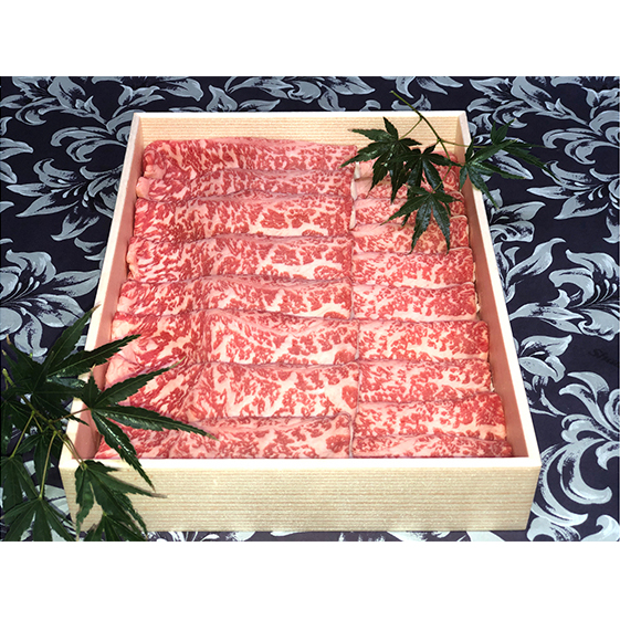 福井県のブランド牛 若狭牛 ローススライス 600g お肉 牛肉 