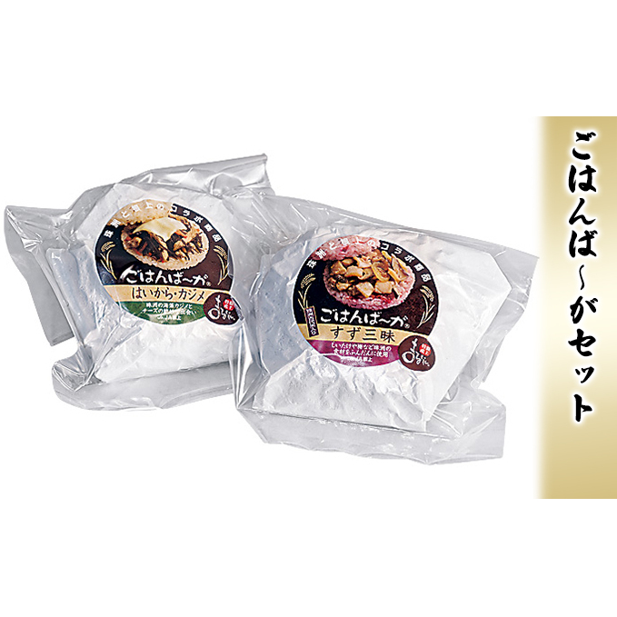 ごはんば～がセット お米 パン ハンバーガー 