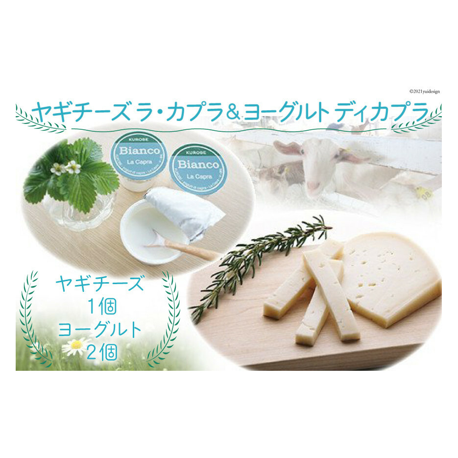 ヤギチーズ　ラ・カプラ＆ヨーグルト　ディ　カプラ【2017年ヤギヨーグルト世界大会優秀賞】 加工食品 乳製品 
