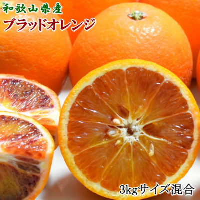 【希少・高級柑橘】国産濃厚ブラッドオレンジ「タロッコ種」約3kg【日高町】【1217638】