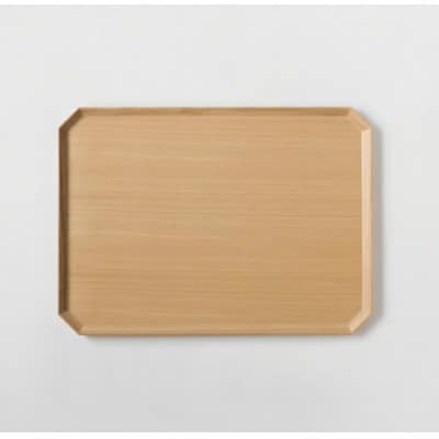 越前木工 隅切り盆 大【1613783】