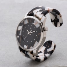 IGATTA COLLETTI バングルウォッチ【メンズ】【ホワイトモザイク】【Sサイズ】【1133921】