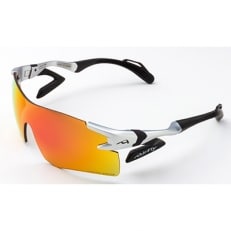 鼻パッドのないサングラス「エアフライ」AF-301 C-32WV(偏光横幅ワイドレンズ装着版)【1111272】