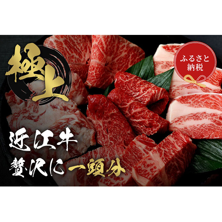 【和牛セレブ】 近江牛 1頭分買い （一括配送）