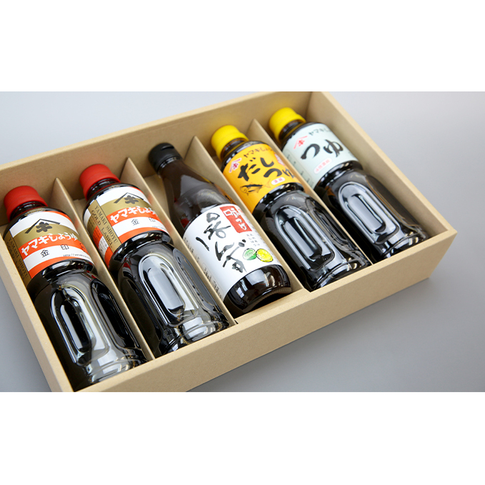 醤油屋喜代治商店のお醤油セット しょうゆ 味付けぽんず 調味料 ポン酢 だしつゆ 