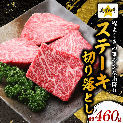 ステーキ切り落とし約460g【配送不可地域:離島】【1234920】