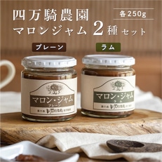 マロンジャム250g 2種(プレーン・ラム)【1317196】
